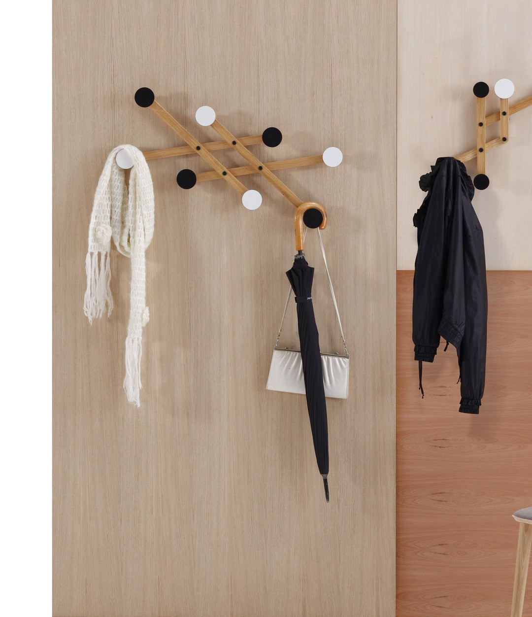 Pauli Wall Rack by Sancal in a hallway – In Dubai by WSPR