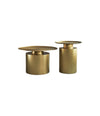 Pillar Table, Low by 101 Copenhagen in Brass, view 2 – In Dubai by WSPR