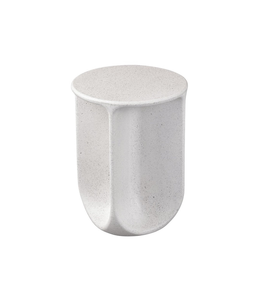 Pinto side table by Miniforms in Stracciatella, Ø35 x 45 cm – In Dubai by WSPR