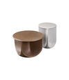 Pinto tables by Miniforms in Stracciatella and Nocciola, pair – In Dubai by WSPR