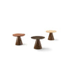 Pion Side Table by Sancal three tables in brown and natural – In Dubai by WSPR