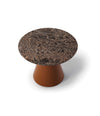 Pion Side Table by Sancal with an Emperador Gold marble top – In Dubai by WSPR