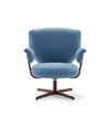 Planta Armchair by Sancal in blue on a four-star base – In Dubai by WSPR