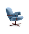 Planta Armchair by Sancal in blue, side view – In Dubai by WSPR