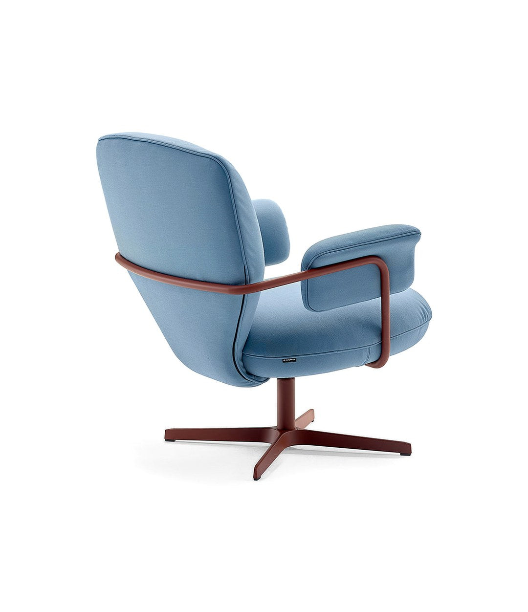 Planta Armchair by Sancal in blue, three-quarter view – In Dubai by WSPR
