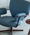 Planta Armchair by Sancal in blue, arm detail – In Dubai by WSPR