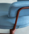 Planta Armchair by Sancal in blue, armrest detail – In Dubai by WSPR