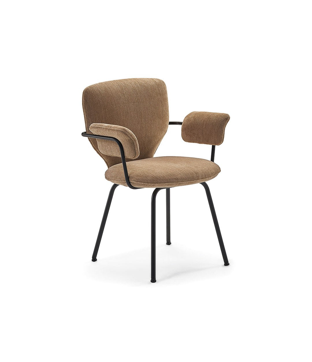 Planta Chair by Sancal with arms on black metal legs – In Dubai by WSPR