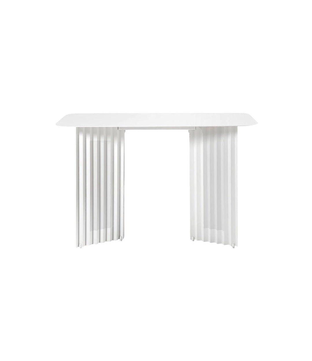 Plec Desk by RS Barcelona in Traffic White – In Dubai by WSPR