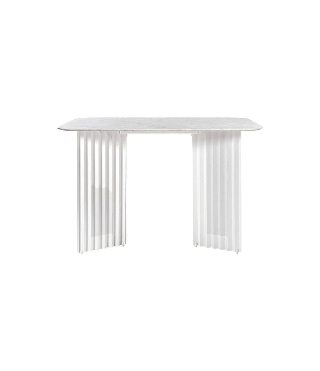 Plec Desk by RS Barcelona in White Carrara – In Dubai by WSPR
