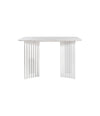 Plec Desk by RS Barcelona in White Carrara – In Dubai by WSPR