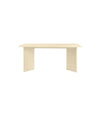 Plec Dining Table 180 by RS Barcelona in Light Ivory – In Dubai by WSPR