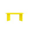 Plec Dining Table 180 by RS Barcelona in Sulfur Yellow – In Dubai by WSPR