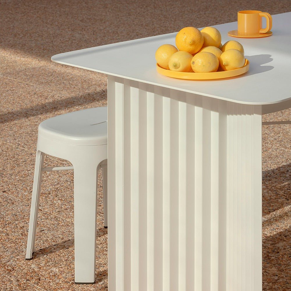 Plec Dining Table 240 by RS Barcelona in a styled interior – view 2 – In Dubai by WSPR