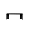 Plec Dining Table 240 by RS Barcelona in Jet Black – In Dubai by WSPR