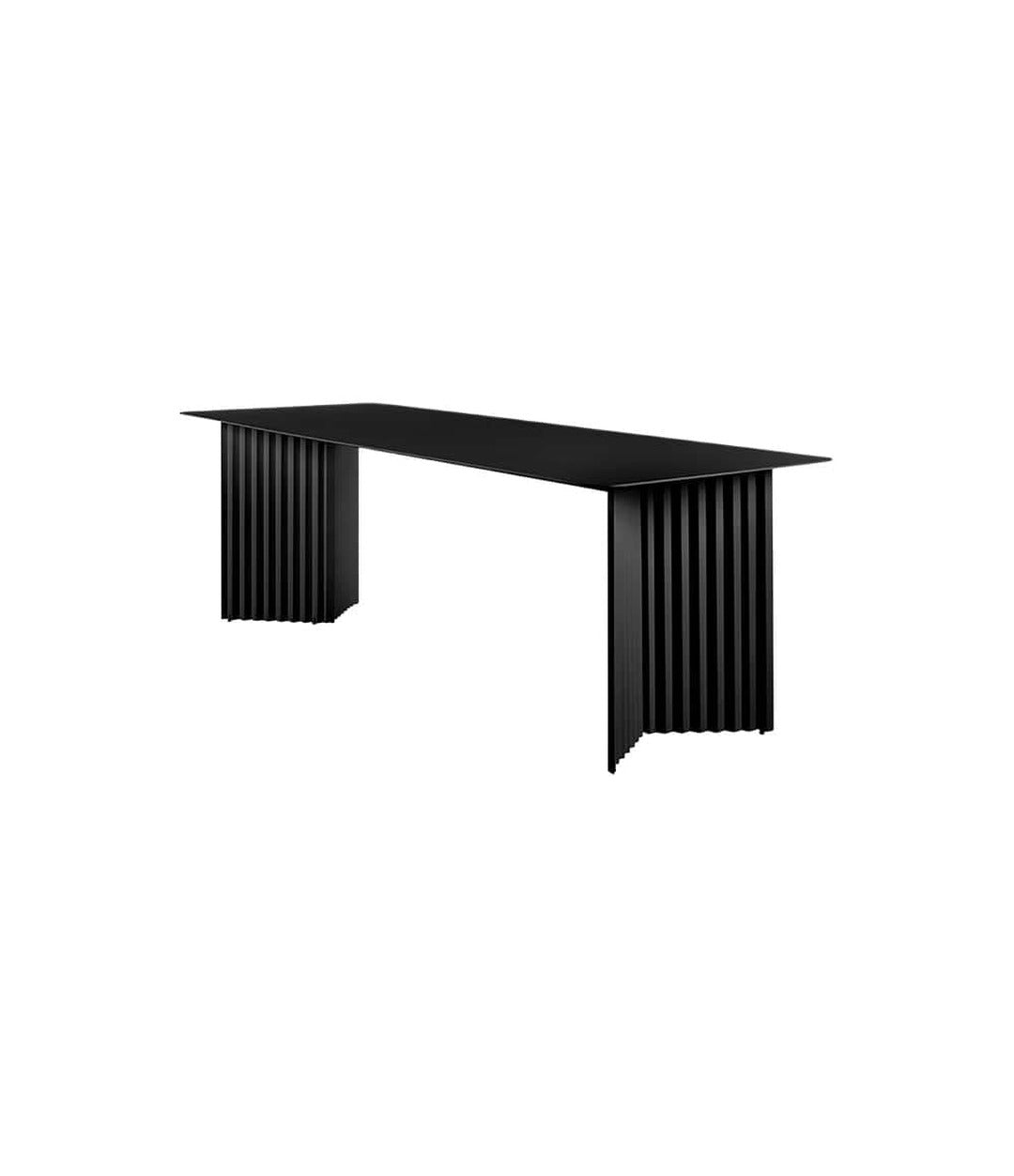 Plec Dining Table 240 by RS Barcelona in Jet Black – view 2 – In Dubai by WSPR