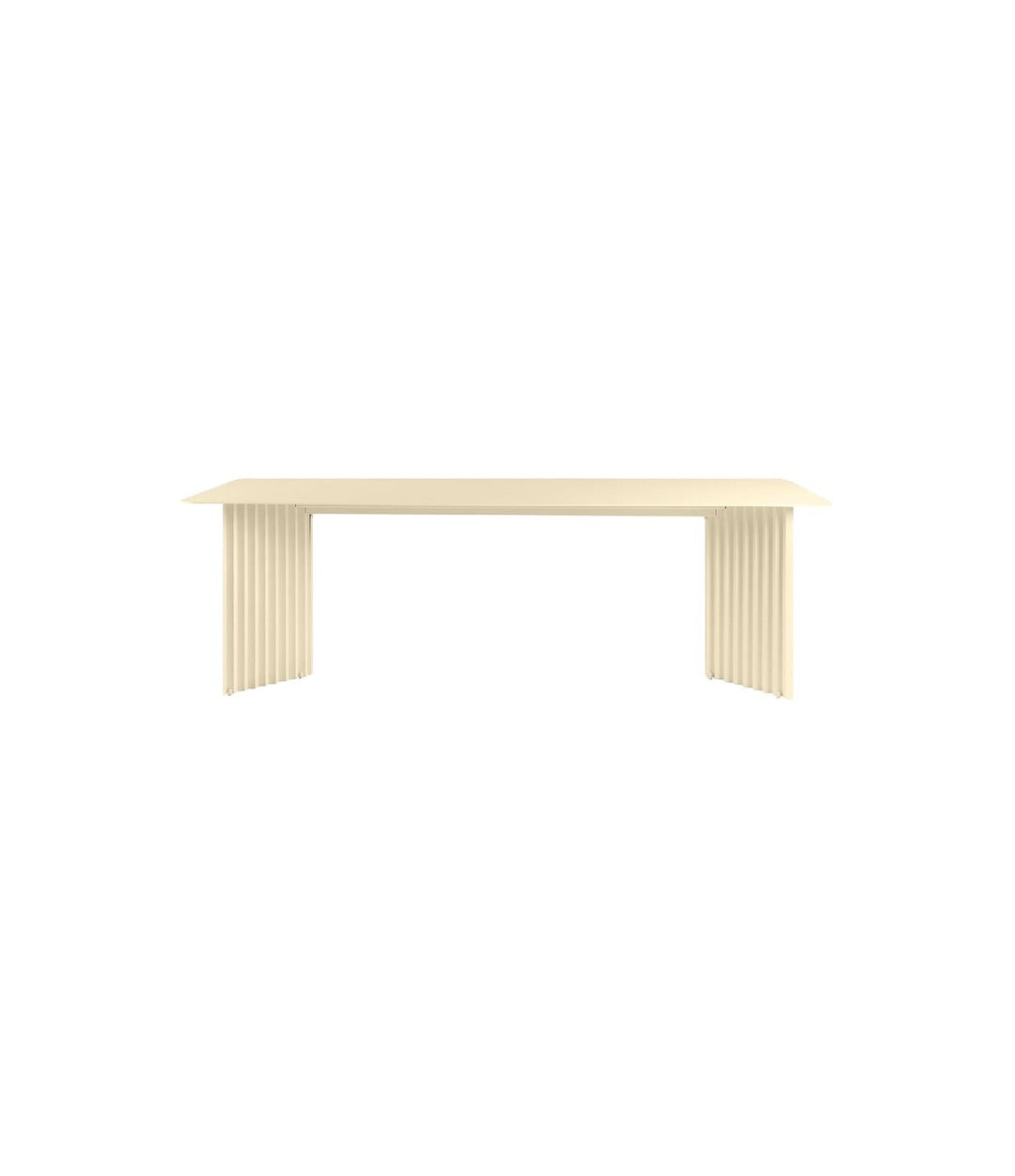 Plec Dining Table 240 by RS Barcelona in Light Ivory – In Dubai by WSPR