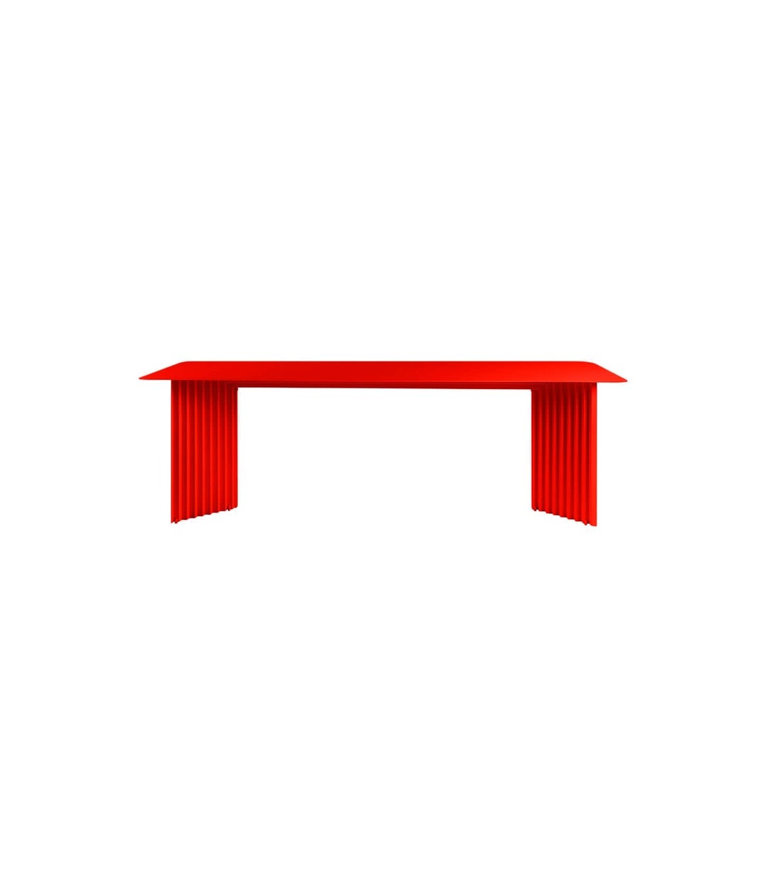 Plec Dining Table 240 by RS Barcelona in Traffic Red – In Dubai by WSPR