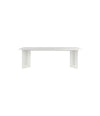 Plec Dining Table 240 by RS Barcelona in Traffic White – view 2 – In Dubai by WSPR