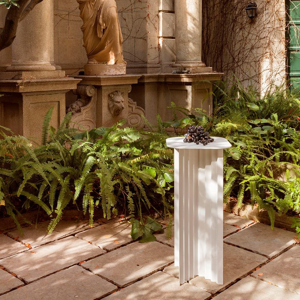Plec Pedestal by RS Barcelona in a styled interior – In Dubai by WSPR