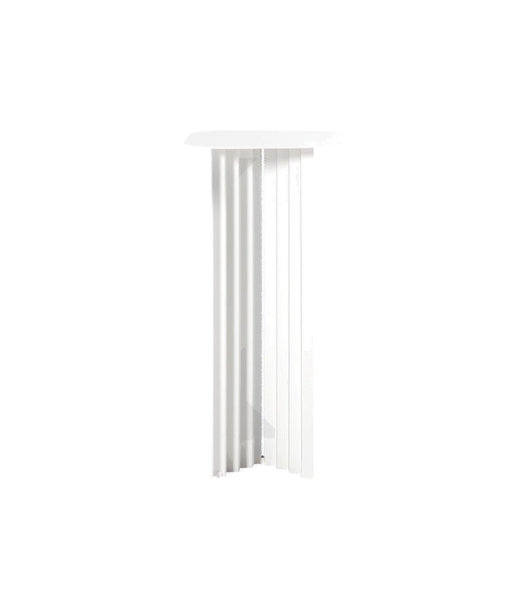 Plec Pedestal by RS Barcelona in Traffic White – In Dubai by WSPR