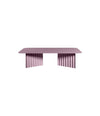 Plec Rectangular Table Large by RS Barcelona in Pastel Violet – In Dubai by WSPR