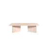 Plec Rectangular Table Large by RS Barcelona in Peach Rose – In Dubai by WSPR