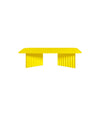 Plec Rectangular Table Large by RS Barcelona in Sulfur Yellow – In Dubai by WSPR