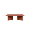 Plec Rectangular Table Large by RS Barcelona in Terracotta – In Dubai by WSPR