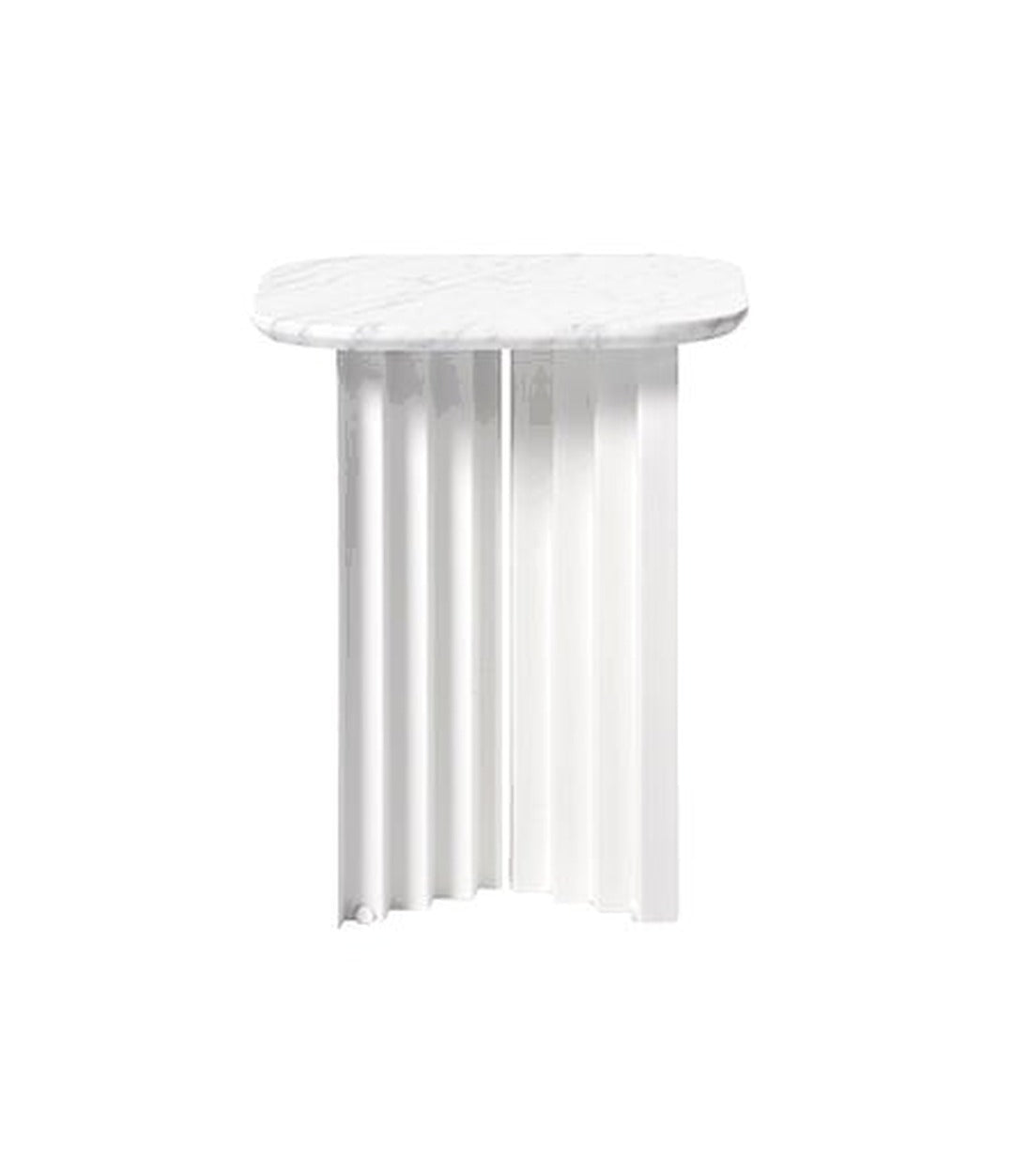 Plec Rectangular Table Small by RS Barcelona in White Carrara – In Dubai by WSPR