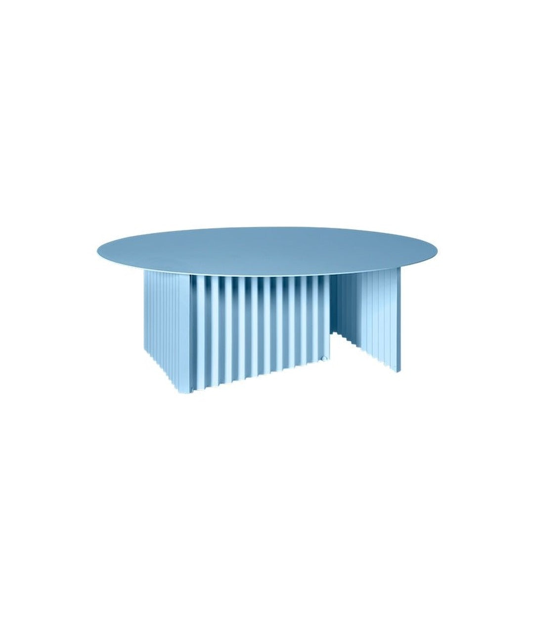 Plec Round Table Large by RS Barcelona in Cool Blue – In Dubai by WSPR