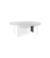 Plec Round Table Large by RS Barcelona in White Carrara – In Dubai by WSPR