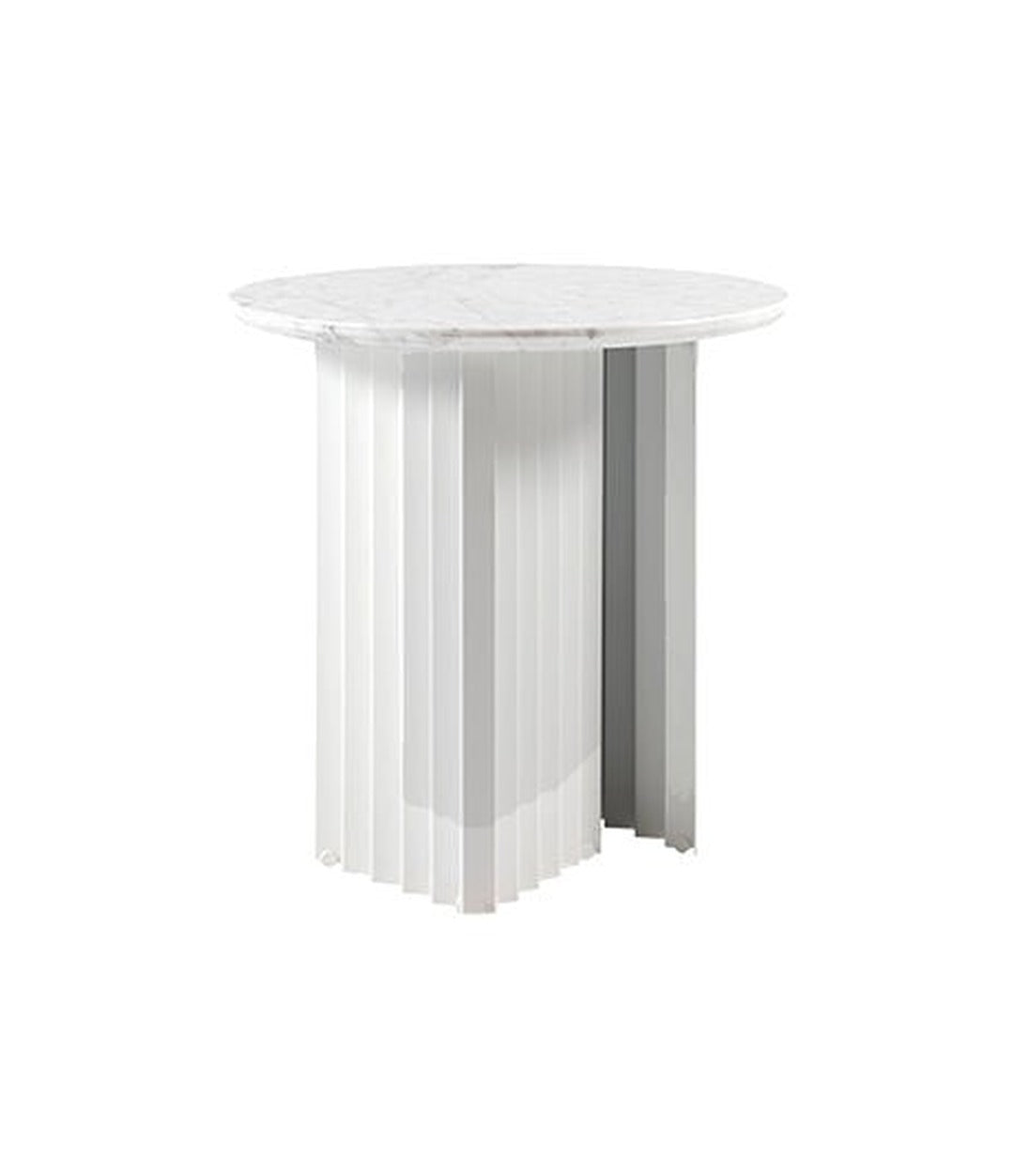 Plec Round Table Small by RS Barcelona in White Carrara – In Dubai by WSPR