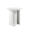 Plec Round Table Small by RS Barcelona in White Carrara – In Dubai by WSPR