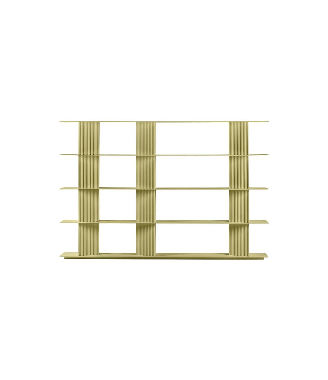 Plec Shelving Large by RS Barcelona in Green Beige, H4 (157 cm | 61.8 in) – In Dubai by WSPR