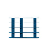 Plec Shelving Large by RS Barcelona in Green Blue, H4 (157 cm | 61.8 in) – In Dubai by WSPR