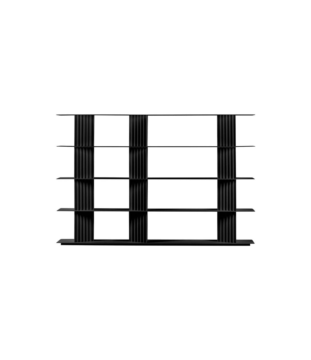 Plec Shelving Large by RS Barcelona in Jet Black, H4 (157 cm | 61.8 in) – In Dubai by WSPR