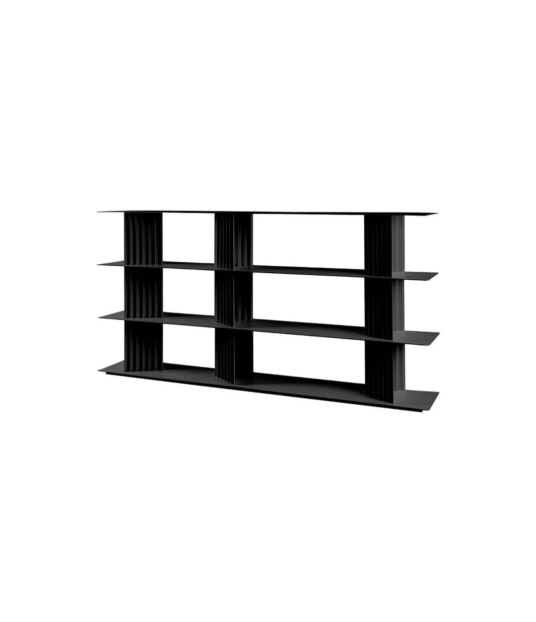 Plec Shelving Large by RS Barcelona in Jet Black – view 2 – In Dubai by WSPR