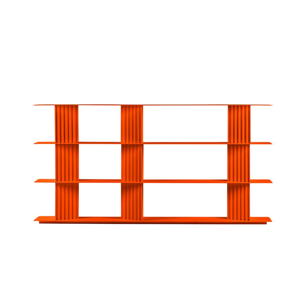 Plec Shelving Large by RS Barcelona in Pure Orange, H3 (119 cm | 46.7 in) – In Dubai by WSPR