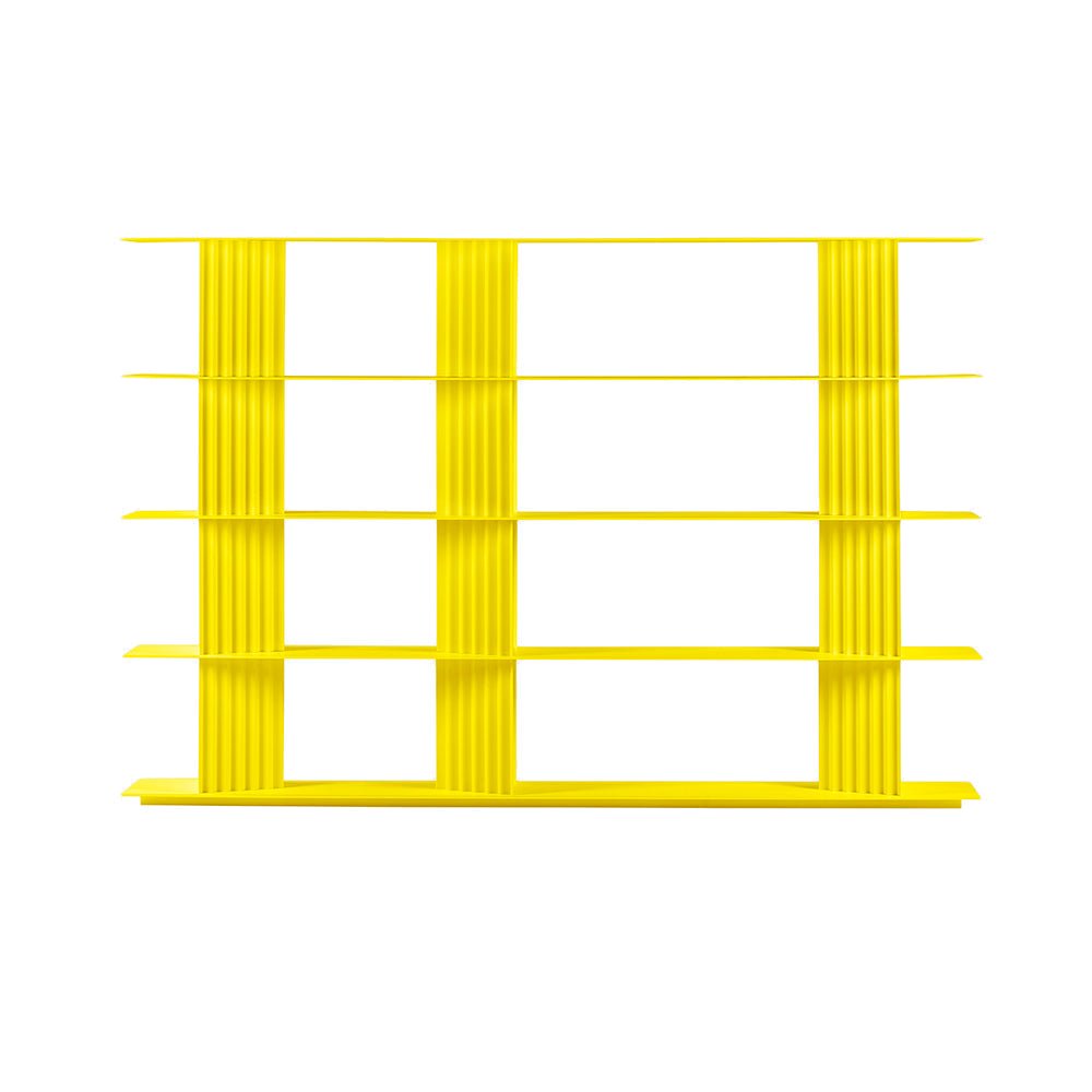 Plec Shelving Large by RS Barcelona in Sulfur Yellow, H4 (157 cm | 61.8 in) – In Dubai by WSPR