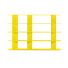 Plec Shelving Large by RS Barcelona in Sulfur Yellow, H4 (157 cm | 61.8 in) – In Dubai by WSPR