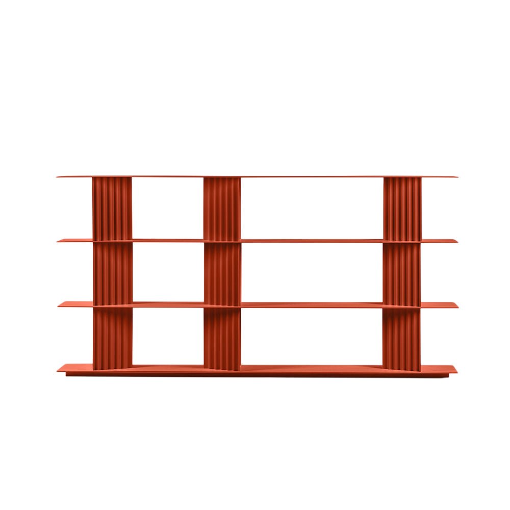Plec Shelving Large by RS Barcelona in Terracotta, H3 (119 cm | 46.7 in) – In Dubai by WSPR