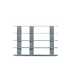 Plec Shelving Large by RS Barcelona in Window Grey, H4 (157 cm | 61.8 in) – In Dubai by WSPR