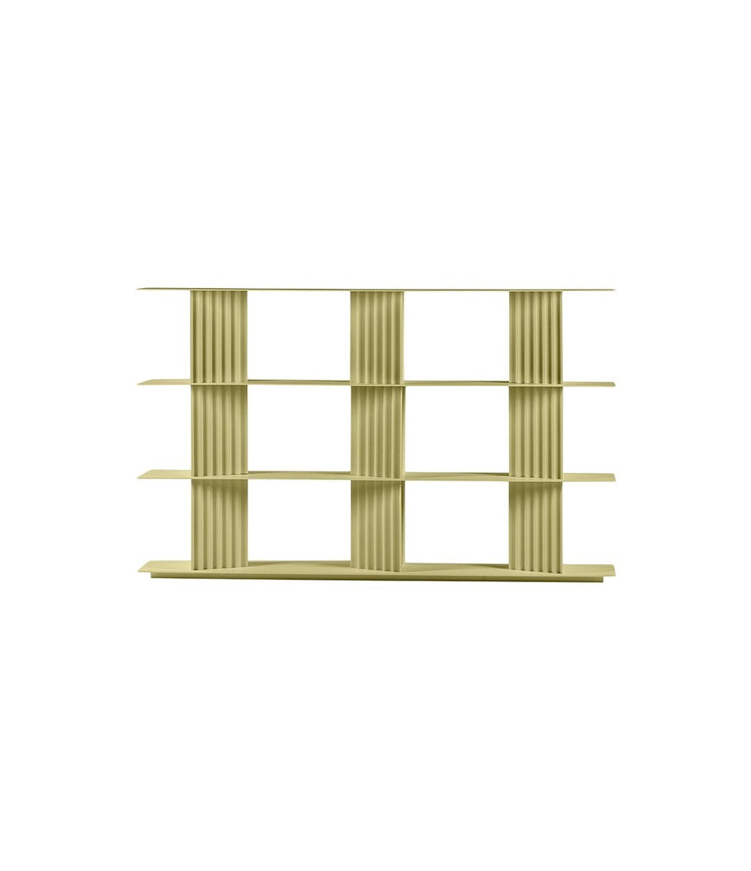 Plec Shelving Medium by RS Barcelona in Green Beige, H3 (119 cm | 46.7 in) – In Dubai by WSPR