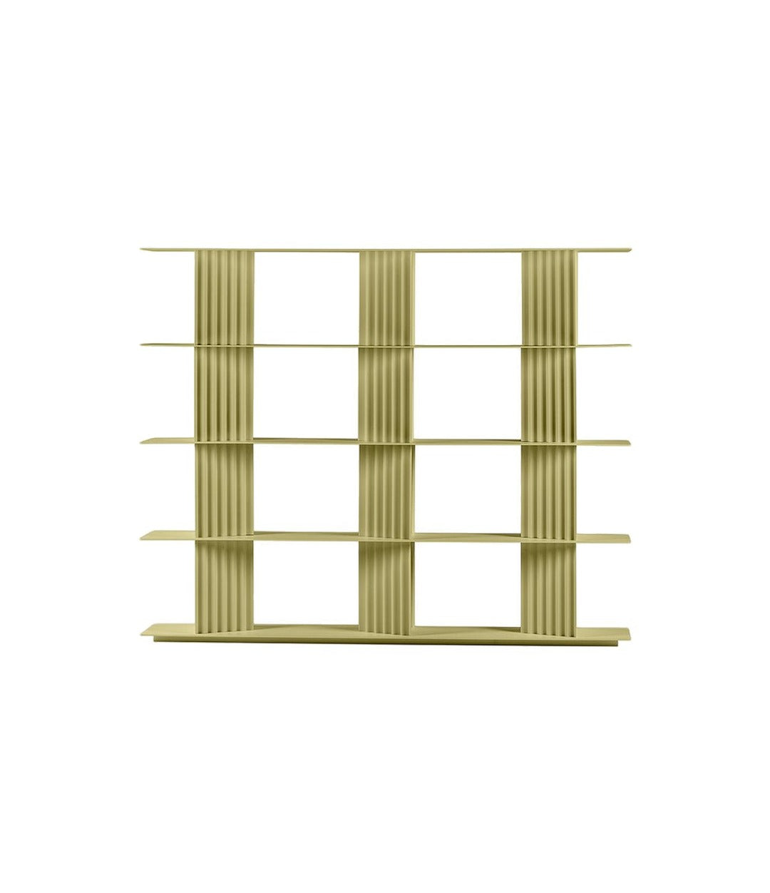 Plec Shelving Medium by RS Barcelona in Green Beige, H4 (157 cm | 61.8 in) – In Dubai by WSPR