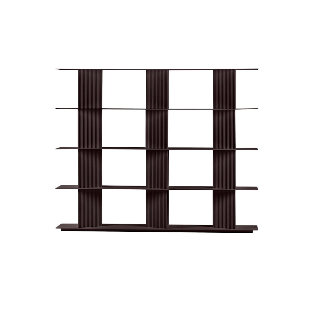 Plec Shelving Medium by RS Barcelona in Grey Brown, H4 (157 cm | 61.8 in) – In Dubai by WSPR