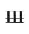 Plec Shelving Medium by RS Barcelona in Jet Black, H3 (119 cm | 46.7 in) – In Dubai by WSPR