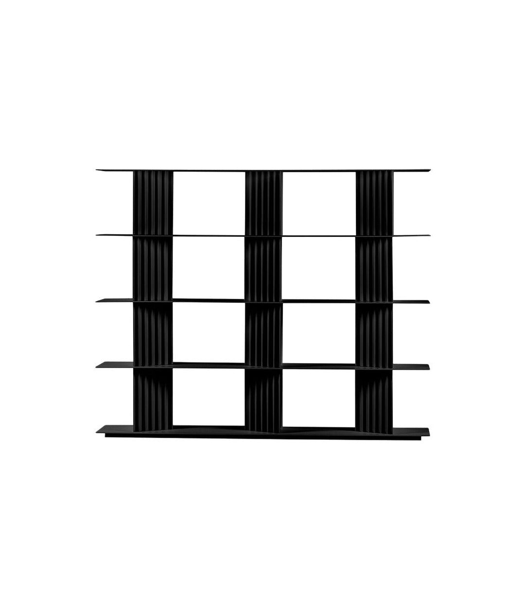 Plec Shelving Medium by RS Barcelona in Jet Black, H4 (157 cm | 61.8 in) – In Dubai by WSPR