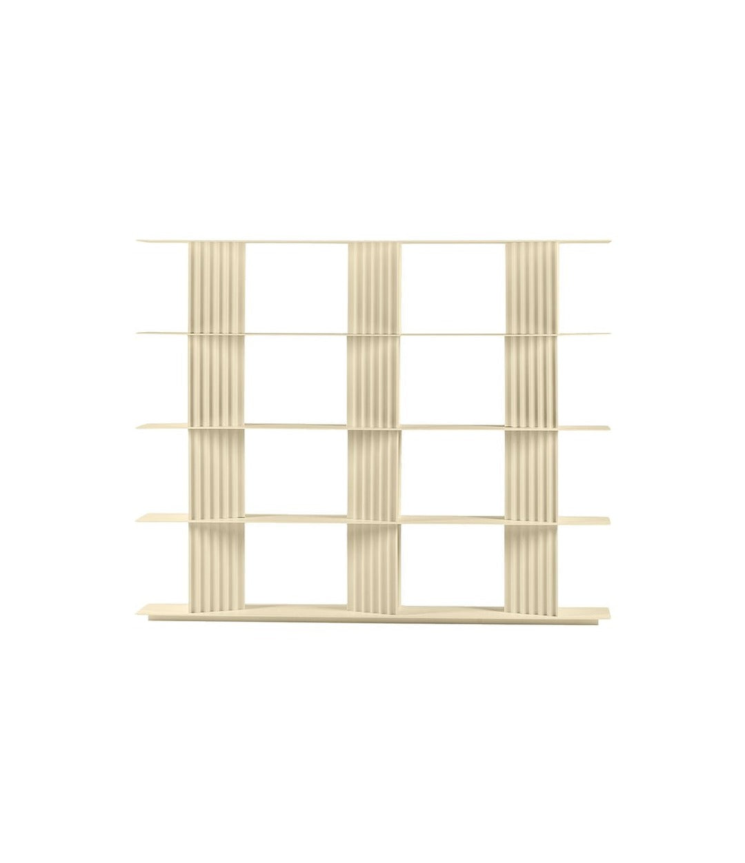 Plec Shelving Medium by RS Barcelona in Light Ivory, H4 (157 cm | 61.8 in) – In Dubai by WSPR