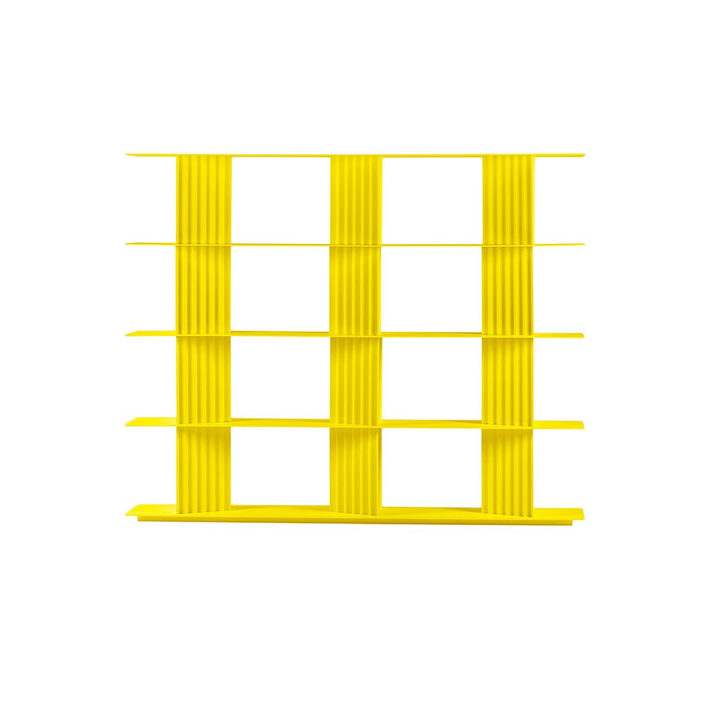 Plec Shelving Medium by RS Barcelona in Sulfur Yellow, H4 (157 cm | 61.8 in) – In Dubai by WSPR